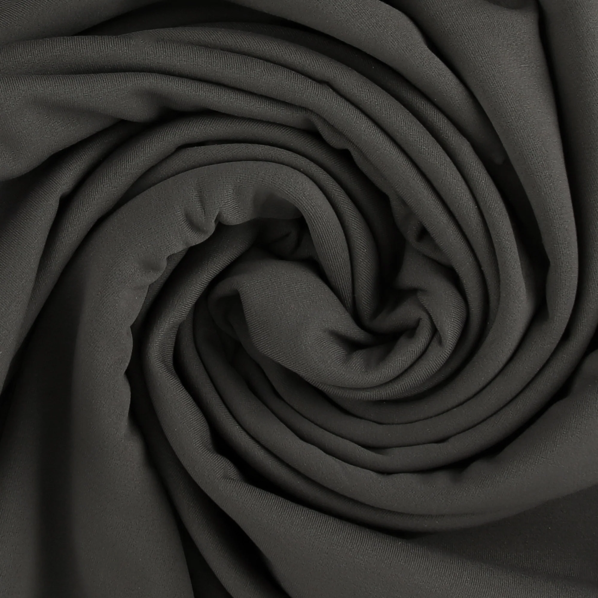 Solid Stretch Fleece - 023 - Dark Grey - Image 2