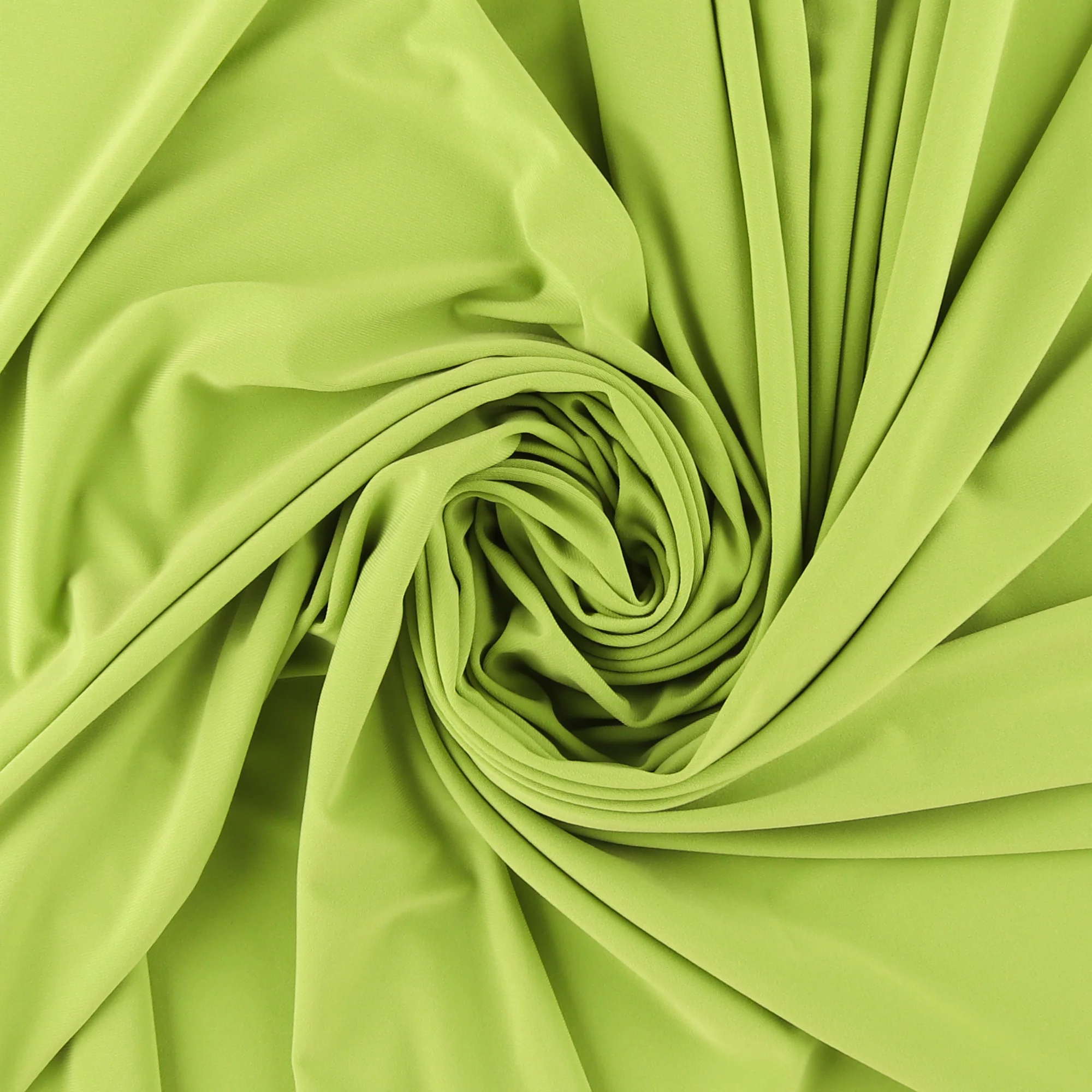 Solid Stretch Knit - SAMANTHA - 009 - Lime - Image 2