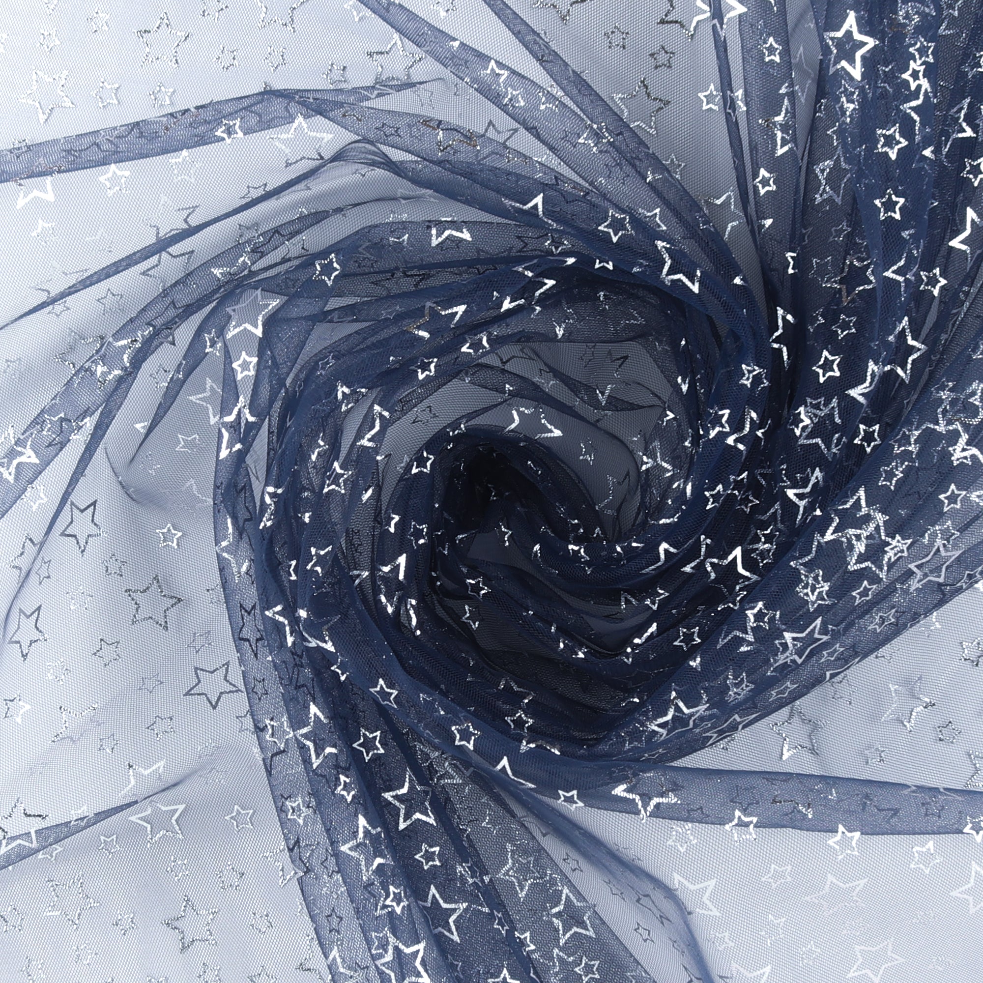 Star Tulle - Midnight/Silver - Image 2
