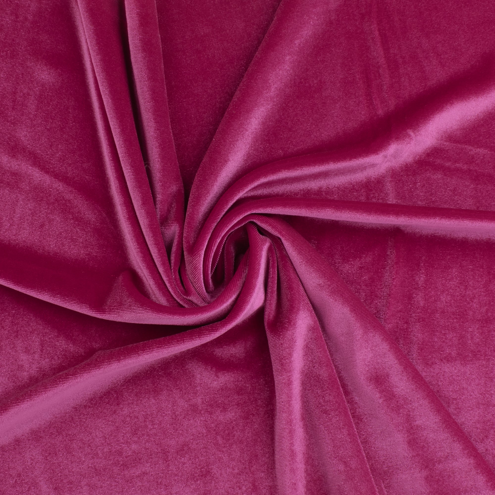 Stretch Velvet - Magenta - Image 2