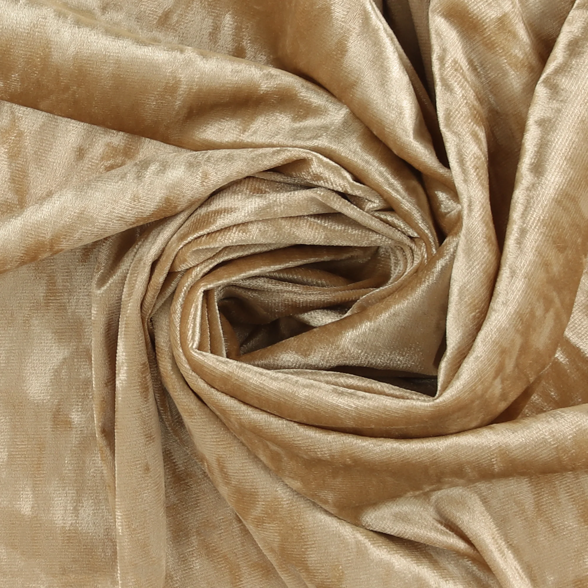 Stretch Velvet Solid - SOIREE - 002 - Gold - Image 2