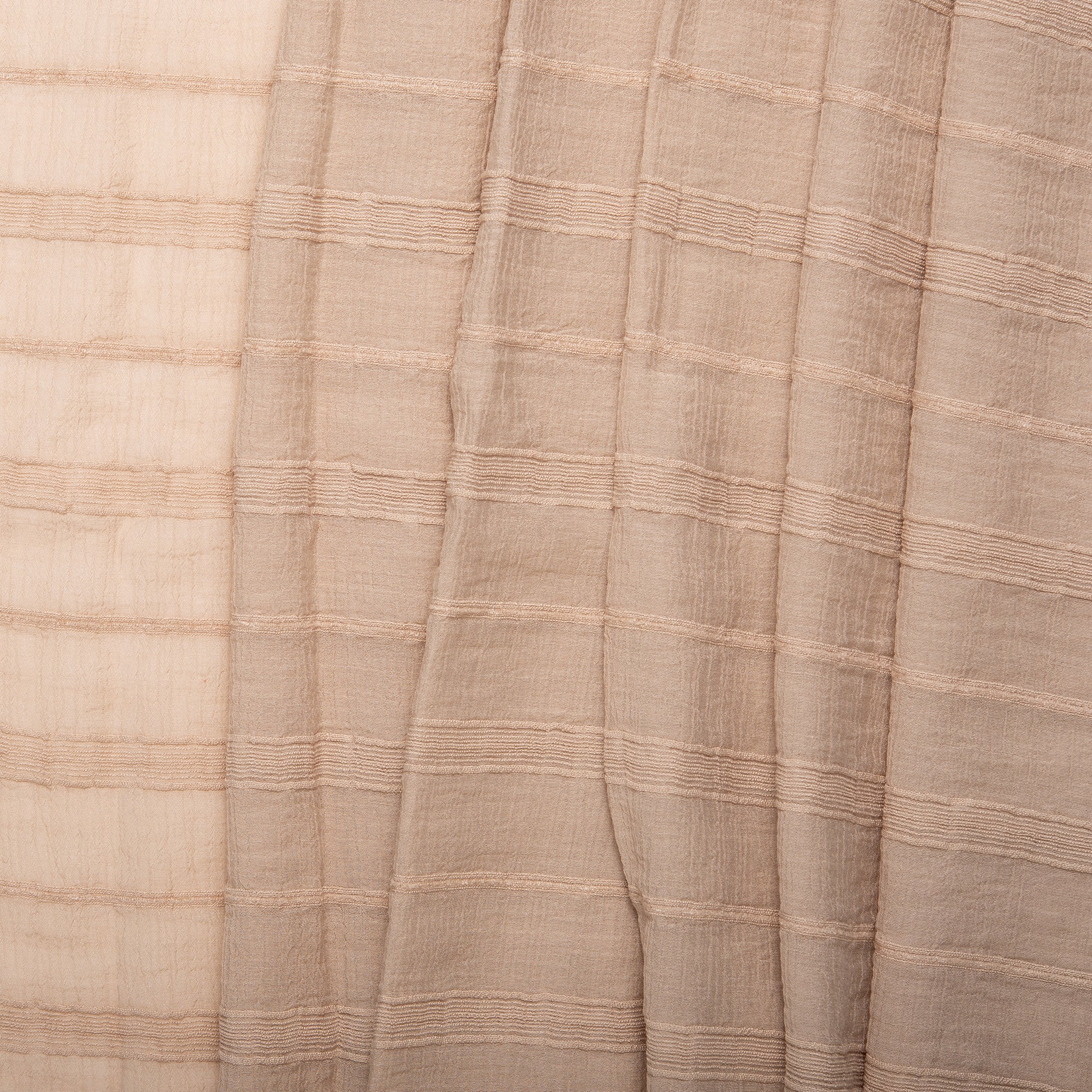 Striped Rayon Jacquard - COSTA - Sand - Image 4