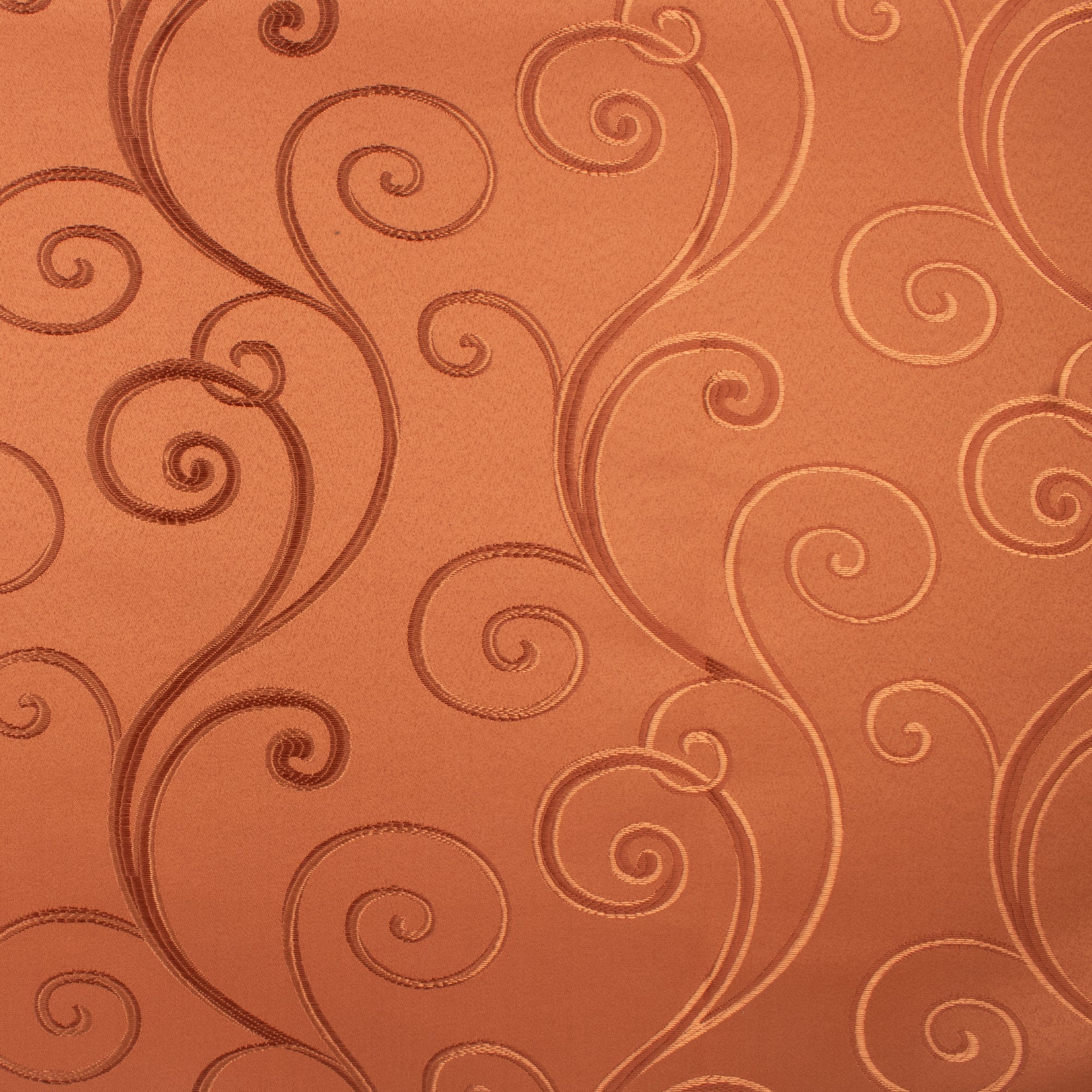 Tablecloth Fabric - Utility - Jacquard - 004 - Rust
