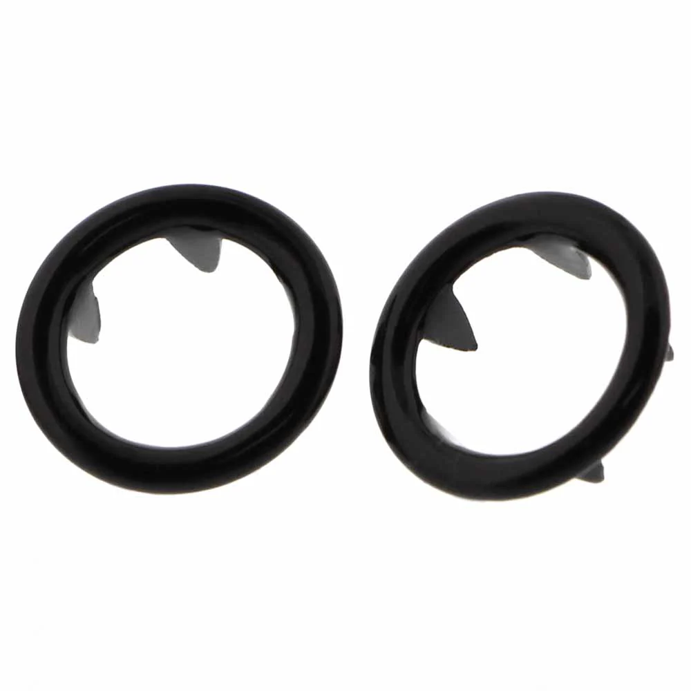UNIQUE SEWING Halo Snaps Black - 11.5mm (½") - 8 sets - Image 3