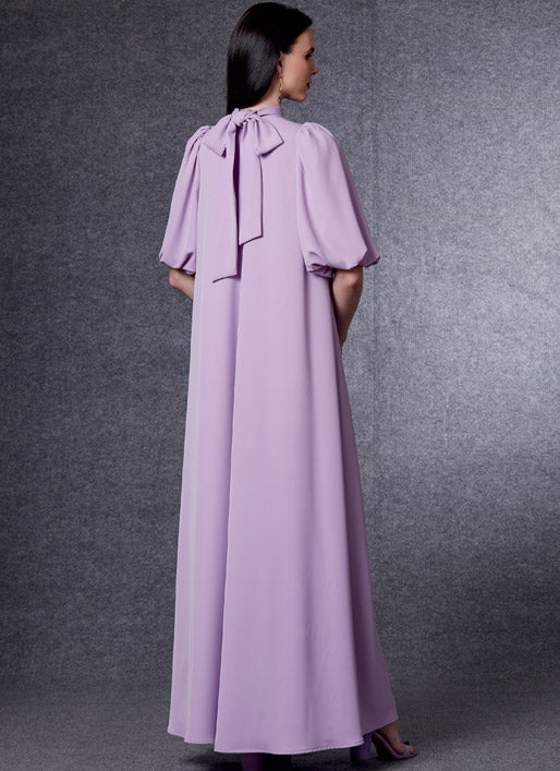 V1723 Misses' Special Occasion Dress (size: 16-18-20-22-24) - Image 6