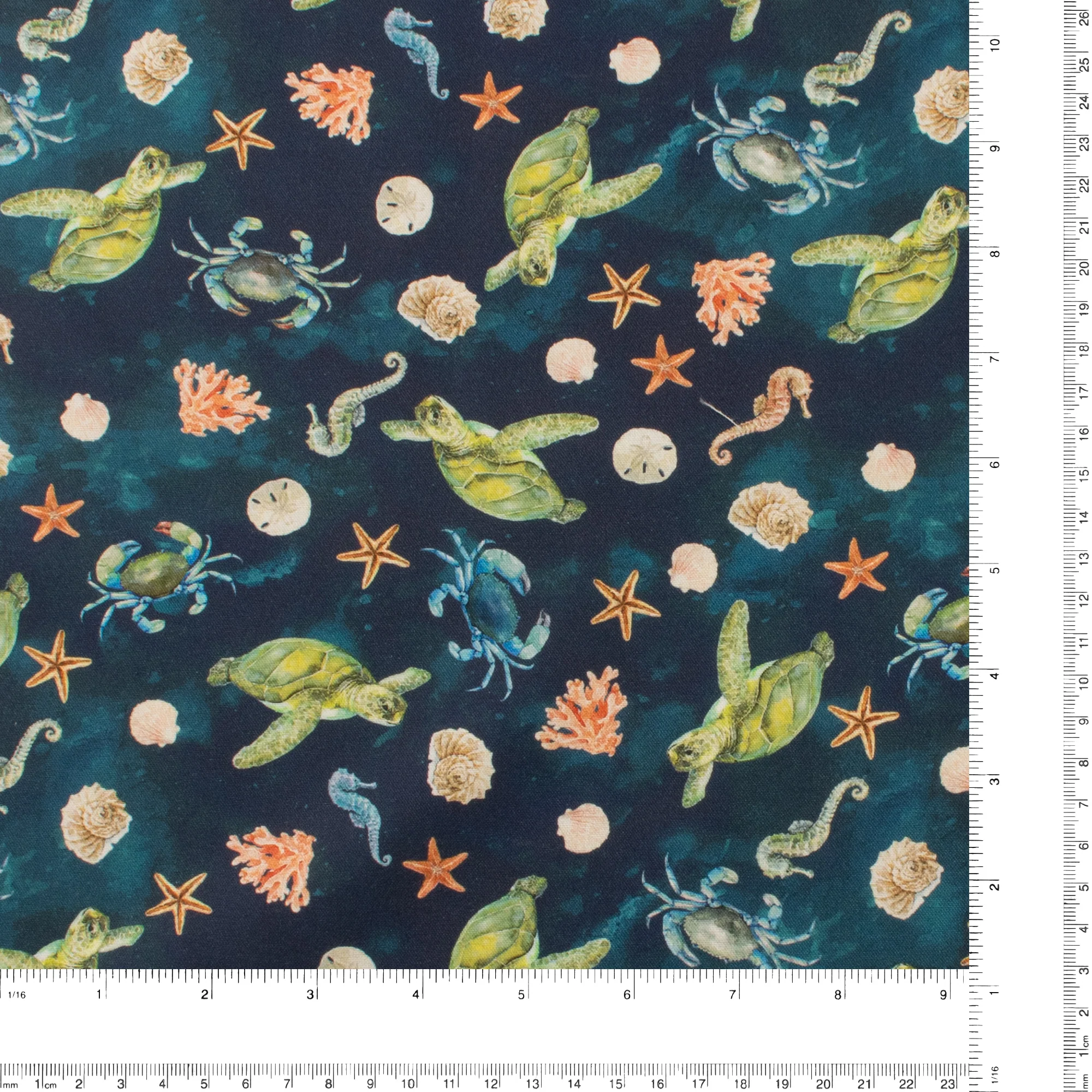Windham Fabrics - Printed Cotton - OCEAN LIFE - 006 - Navy - Image 3