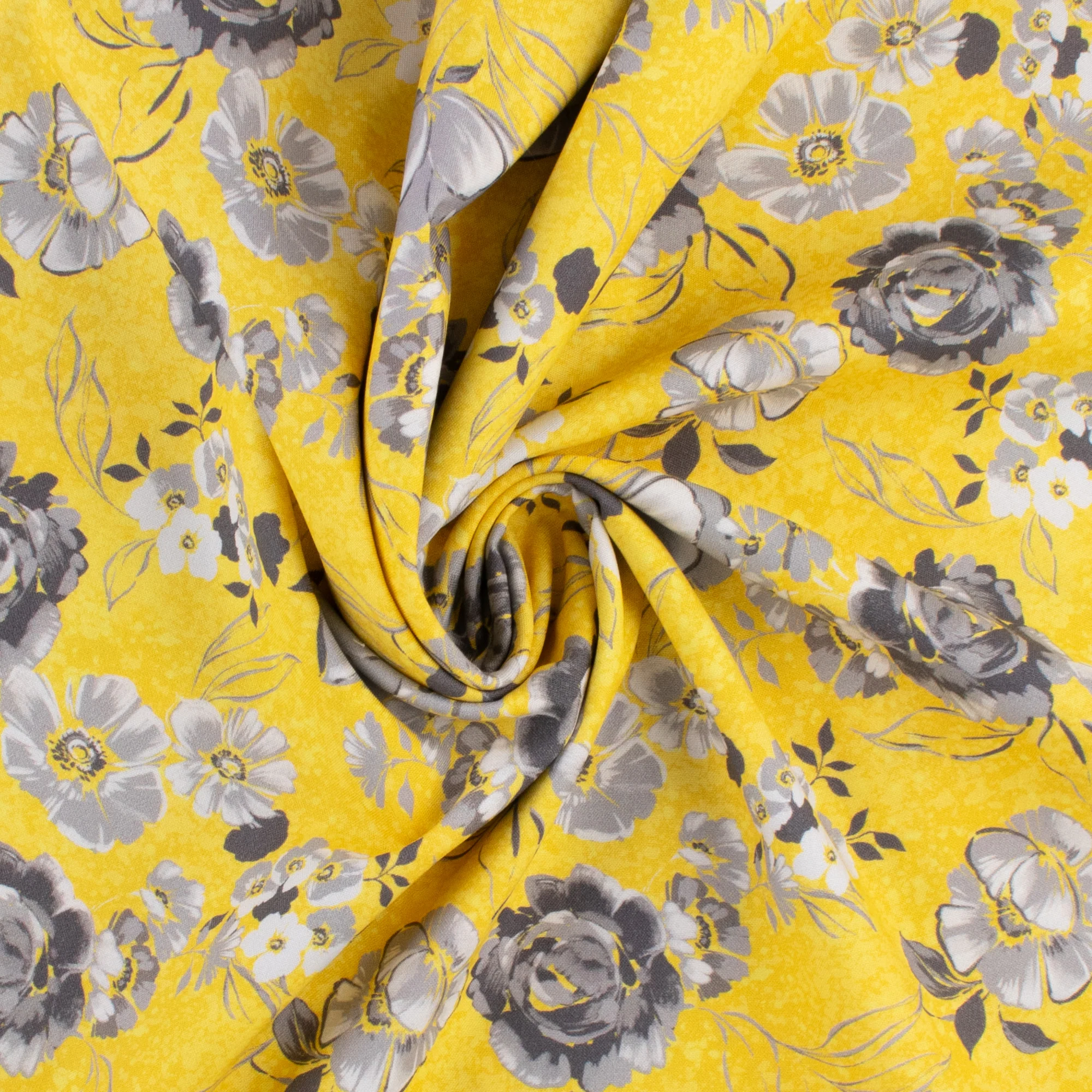 Windham Fabrics - Printed Cotton - VERONA - 004 - Yellow - Image 2