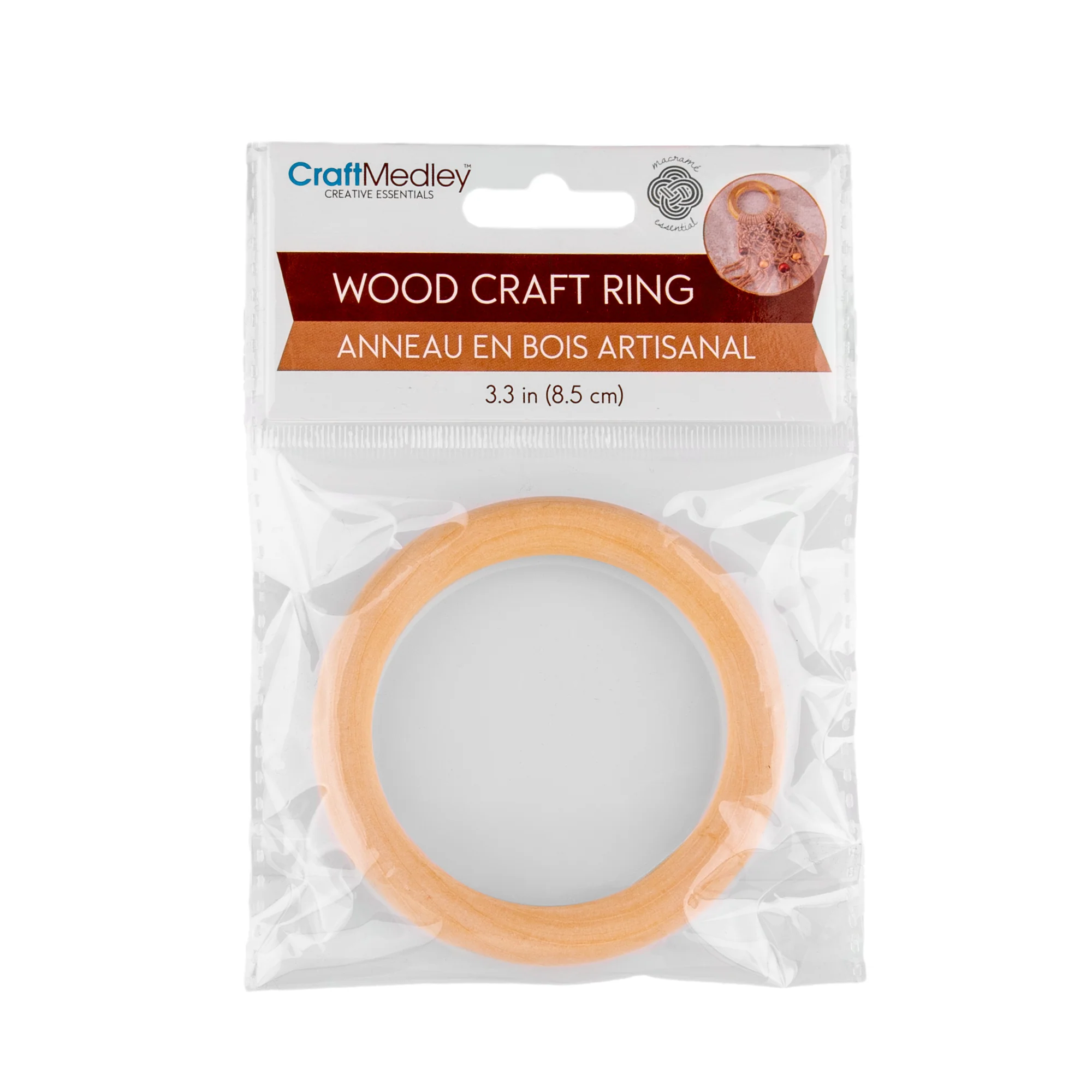 WOOD CRAFT RINGS - 85mm